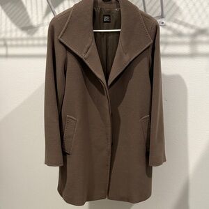 Women's Brown Wool Coat